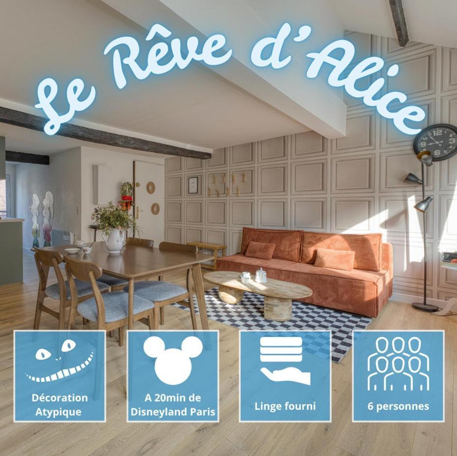 Le Reve D'Alice Apartment Meaux Exterior photo